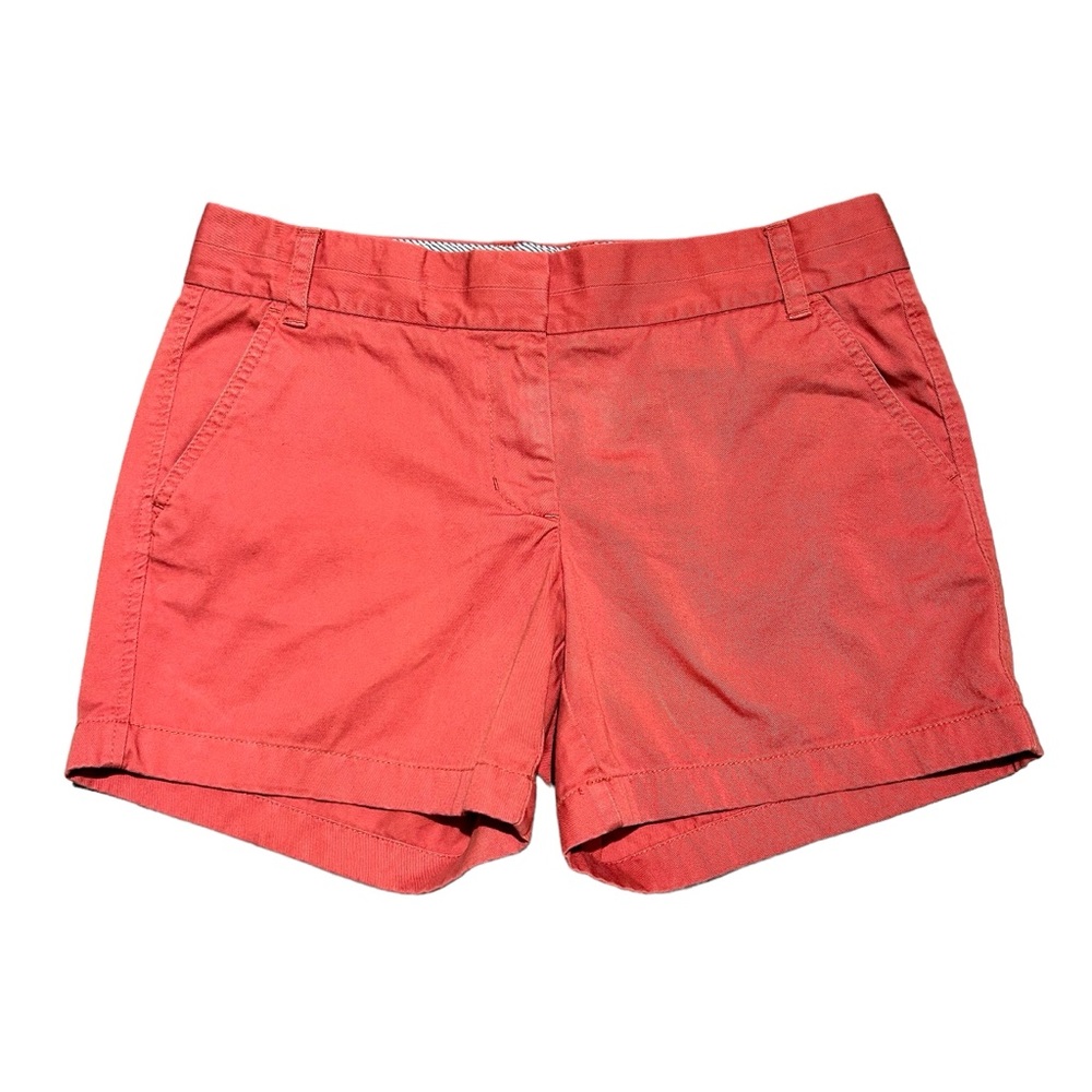 J Crew Weathered Classic Twill Chino Shorts Size 8